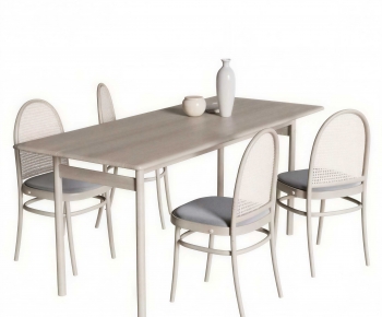 Modern Dining Table And Chairs-ID:297147044