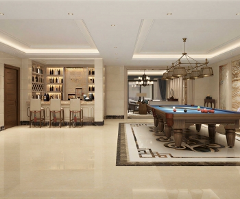 Modern Billiard Room-ID:537350897