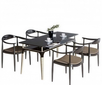 Modern Dining Table And Chairs-ID:196252115