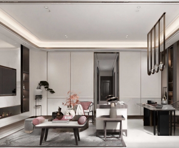 Modern A Living Room-ID:404541025
