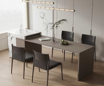 Modern Dining Table And Chairs-ID:314276937