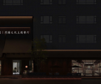 New Chinese Style Facade Element-ID:564270021