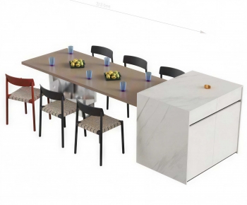 Modern Dining Table And Chairs-ID:909615047