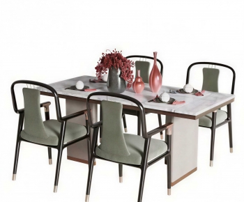 Modern Dining Table And Chairs-ID:451524972