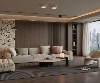 Modern A Living Room-ID:698010928