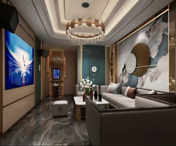 New Chinese Style KTV Box-ID:437298062