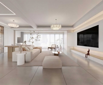 Modern A Living Room-ID:975888011