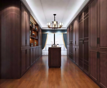 New Chinese Style Clothes Storage Area-ID:605253937