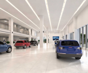 Modern Exhibition Hall-ID:798157939