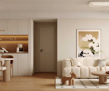 Modern A Living Room-ID:790369034