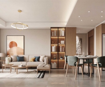Modern A Living Room-ID:289457084
