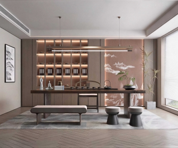 New Chinese Style Tea House-ID:186413052