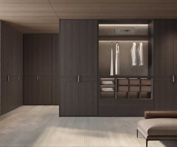 Modern Clothes Storage Area-ID:271455052