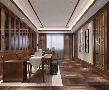 New Chinese Style Study Space-ID:111923936