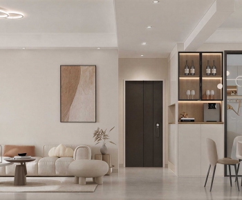 Modern A Living Room-ID:851608991