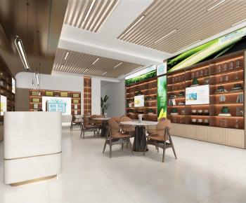 Modern Exhibition Hall-ID:409322984