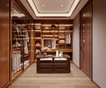 New Chinese Style Clothes Storage Area-ID:220420441