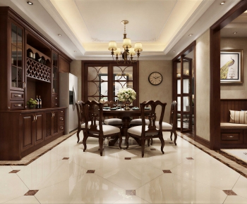 American Style Dining Room-ID:649281984