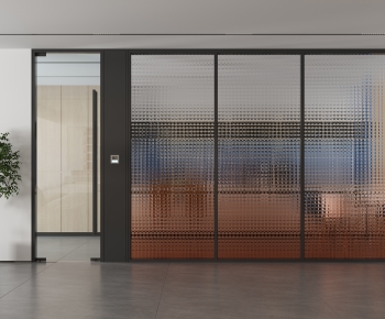 Modern Glass Screen Partition-ID:107619057
