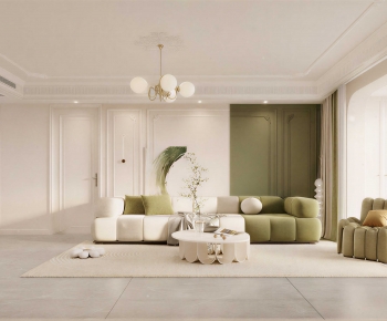 Modern A Living Room-ID:766345029