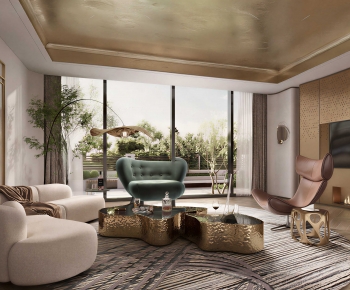 Modern A Living Room-ID:381674055