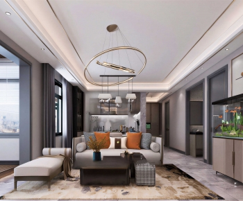Modern A Living Room-ID:719928986
