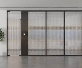 Modern Glass Screen Partition-ID:217258938