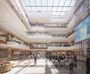 Modern Shopping Mall-ID:304234988