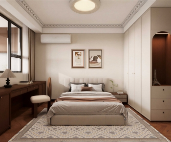 French Style Bedroom-ID:687603954