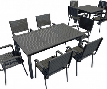 Modern Dining Table And Chairs-ID:595176944