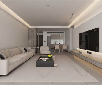 Modern A Living Room-ID:779005054