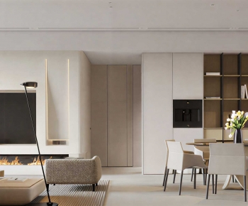 Modern A Living Room-ID:640444999