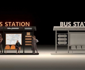 Modern Building Component-ID:154577024