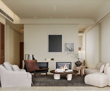 Modern A Living Room-ID:739658122