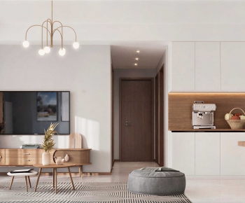 Modern A Living Room-ID:205270058