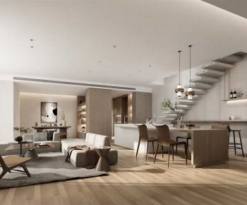 Modern A Living Room-ID:295394903