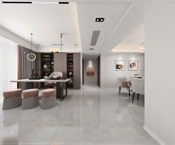 Modern A Living Room-ID:763819938