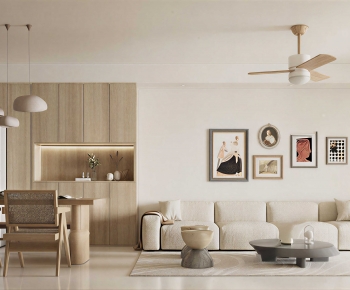 Modern A Living Room-ID:680809977