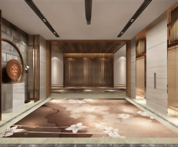 New Chinese Style Lobby Hall-ID:910784019