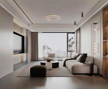 Modern A Living Room-ID:587225918