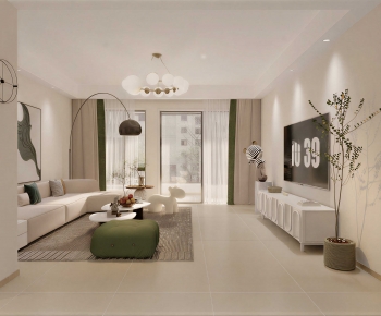 Modern A Living Room-ID:279097083