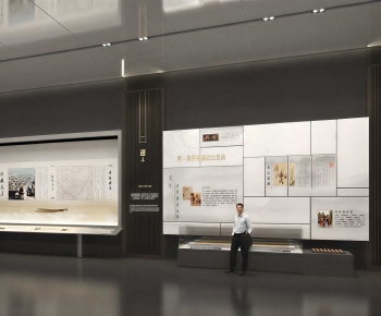 Modern Exhibition Hall-ID:991483934