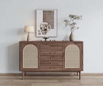 New Chinese Style Side Cabinet-ID:695219997