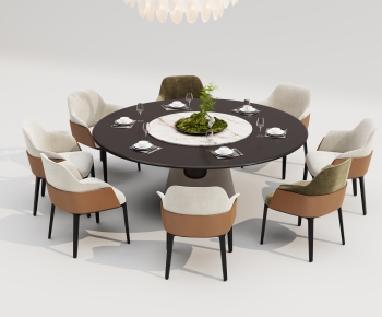 Modern Dining Table And Chairs-ID:613133916
