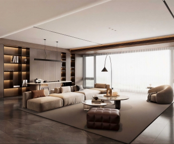 Modern A Living Room-ID:158507114