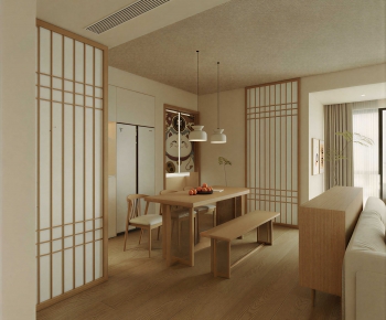 Japanese Style Dining Room-ID:671631103