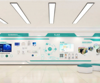 Modern Exhibition Hall-ID:714490493