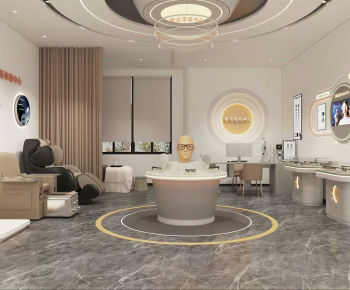 Modern Exhibition Hall-ID:652990351