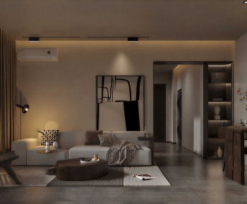 Modern A Living Room-ID:974093914