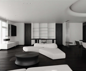 Modern A Living Room-ID:361229907